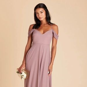Beautiful Buddy Grey mauve bridesmaid dress! Only worn once. Size small.